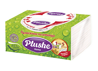 Бумажные полотенца Plushe Home